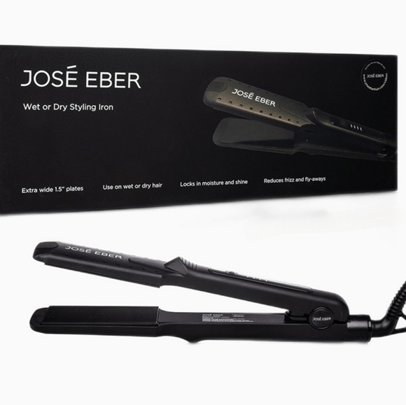 JOSÉ EBER 1.25" WET OR DRY HYBRID HAIR FLAT IRON - Picture 5 of 5